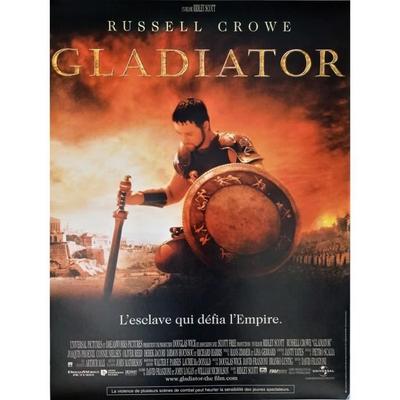 GLADIATOR Original Rolled French Cinema Poster Small Format 54x40cm RIDLEY SCOTT RUSSEL CROWE