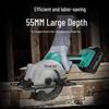 Dayi 20V Cordless Brushless Circular Saw 55mm CN Plug (adapter Included)