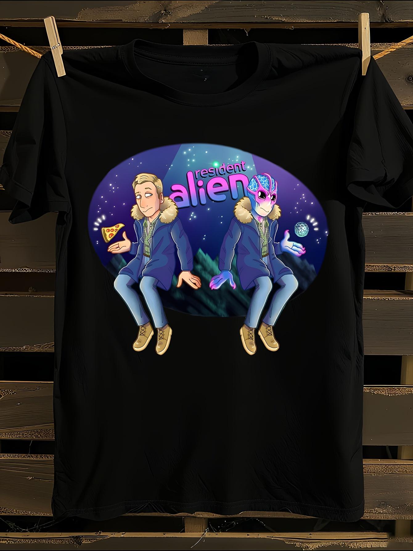 Limited Edition Resident Alien Fan Poster Tshirt S