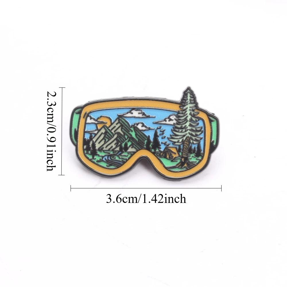 1/4 PCS Creative Adventure Brooch | Design Artistic Adventure-style Accessory Perfect for Everyday Outfits,Gift for Friends