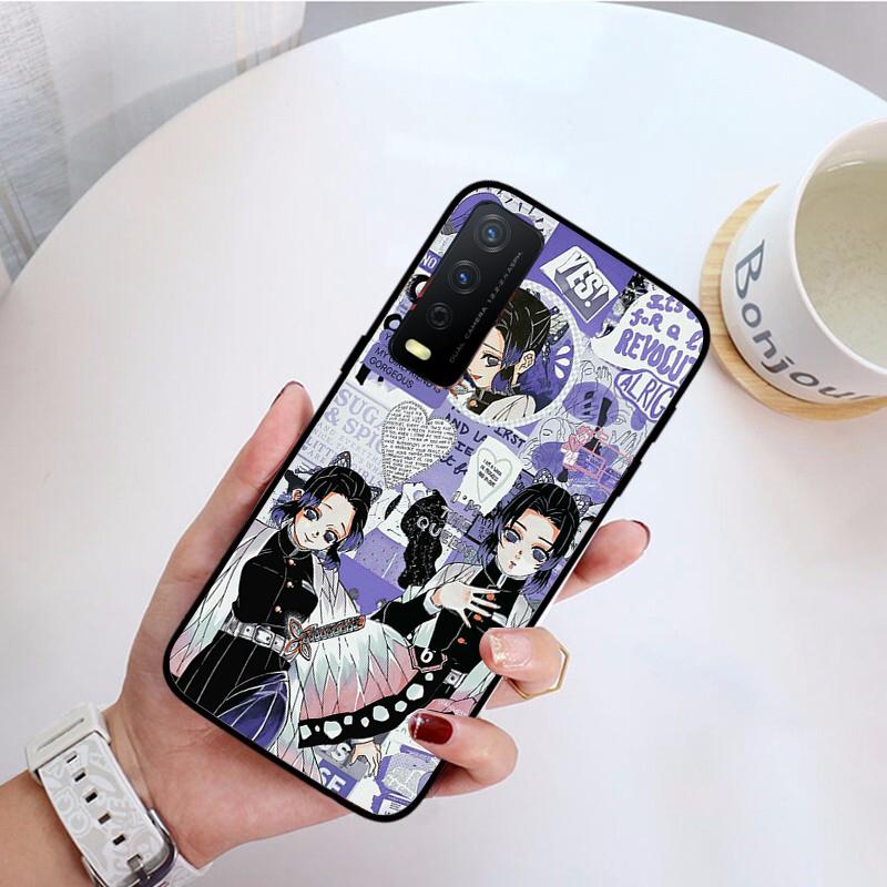 Kimetsu No Yaiba Demon Slayer Anime Phone Case for VIVO Y31 Y21 Y70 Y21S Y20 Y72 1907 Y12 Y11S Y53S Y33S Y55 Y76 Y51 Y15S Y01