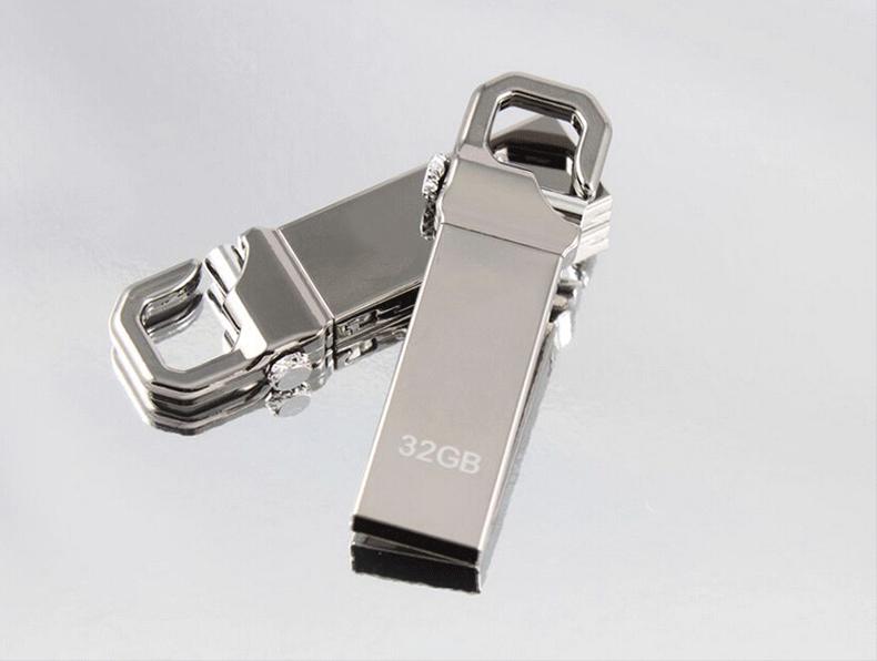 High-Speed Cross-Border Metal USB Drive: 16GB-2TB