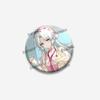 Anime Game Wuthering Waves Hiyuki Carlotta Enamel Pin Cartoon Figure Round Brooches Funny Lapel Badge Jewelry Gifts for Friends