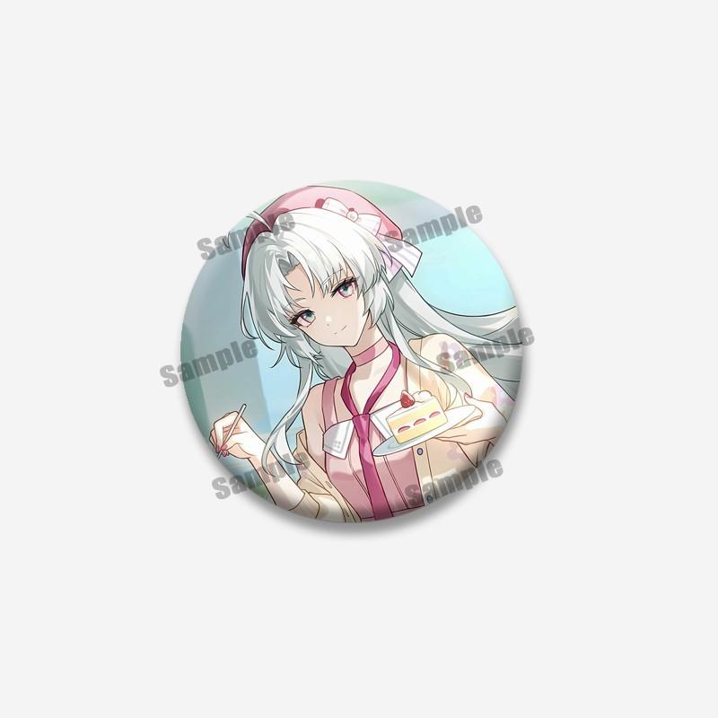 Anime Game Wuthering Waves Hiyuki Carlotta Enamel Pin Cartoon Figure Round Brooches Funny Lapel Badge Jewelry Gifts for Friends