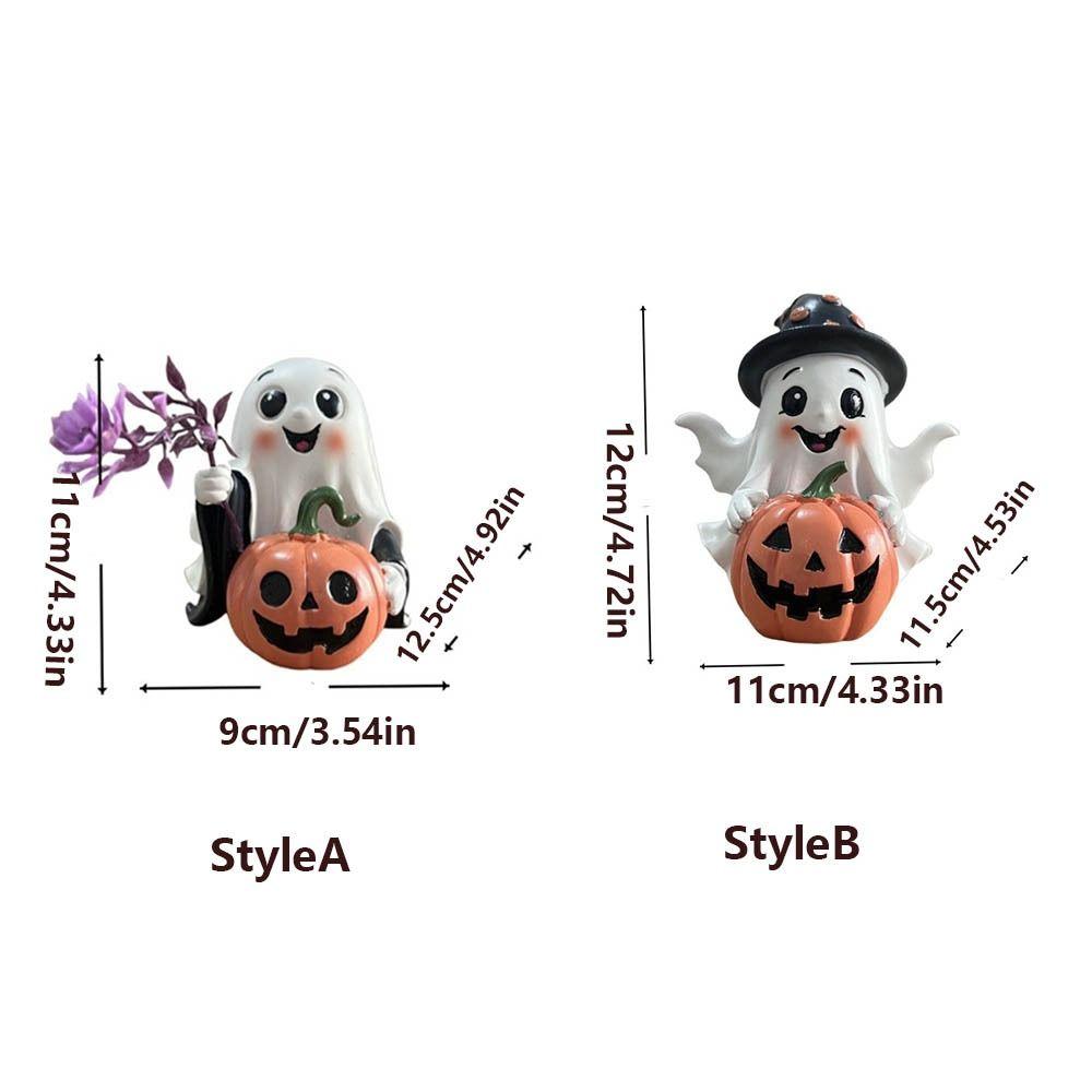 Unique Halloween Party Decoration Handmade Decorations Pumpkin Statue Holiday Display