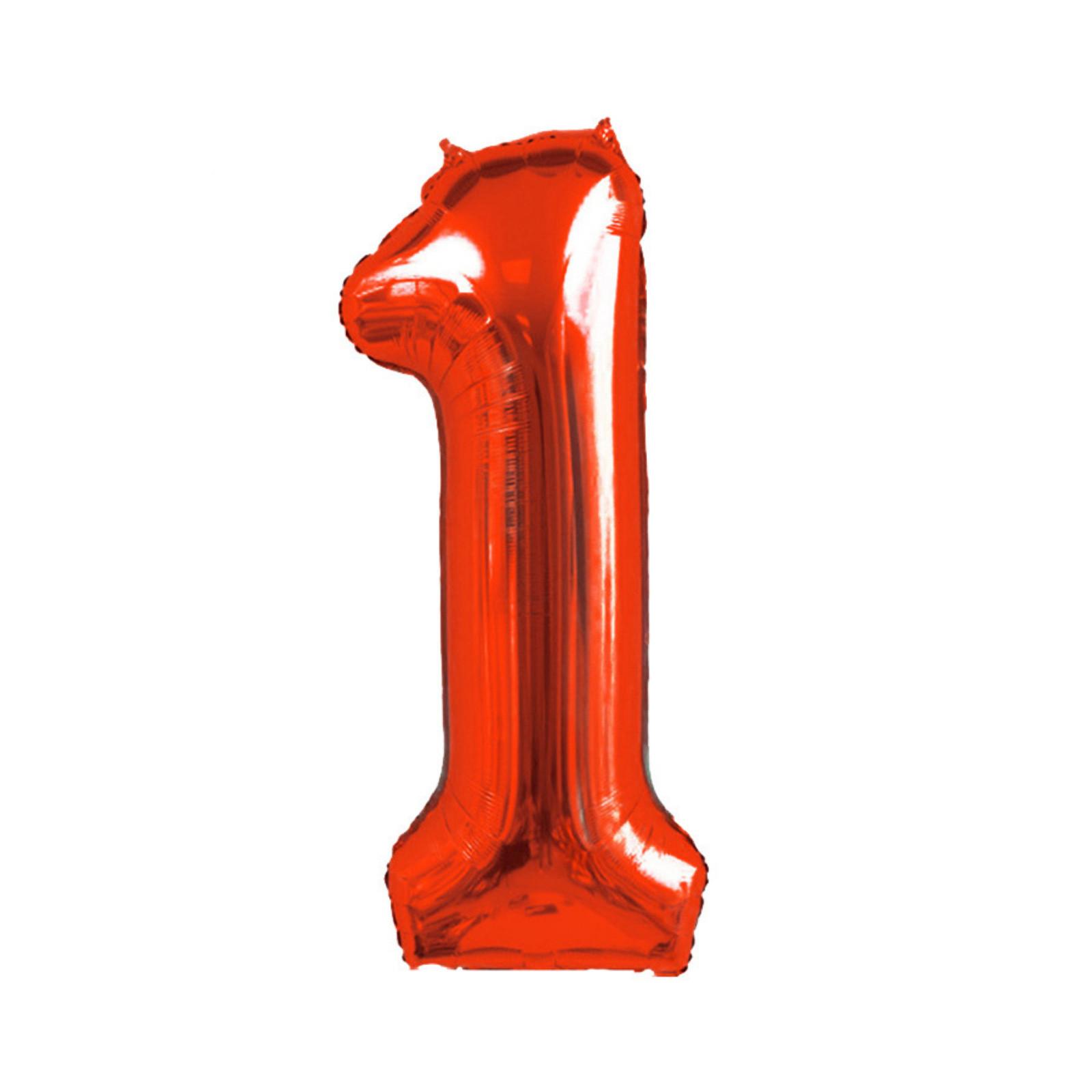 

Гигантская красная цифра 40 дюймов, Украшение на день рождения, Вечеринка, Юбилейное украшение One Size