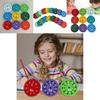 Educational Math Fidget Spinners For Learning Arithmetic With Colorful Plastic Material