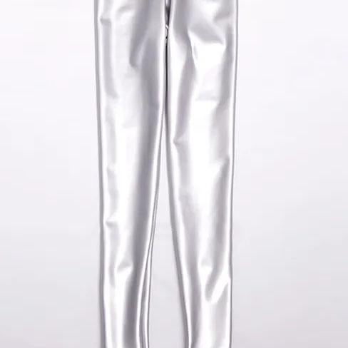 Übergröße Nässe-Look PVC Latex PU Kunstleder Handschuhe Glänzender Langer Handschuh Punk Hip-Hop Jazz Club Wear Cosplay Kostüme Armschutz Luvas