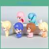 Conjunto de Figura Colecionável de PVC Hatsune Miku com Bonecas Montáveis para Fãs de Anime