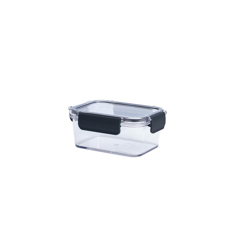 Transparent Food-Grade Refrigerator Storage Box for Fresh Produce and Lunches