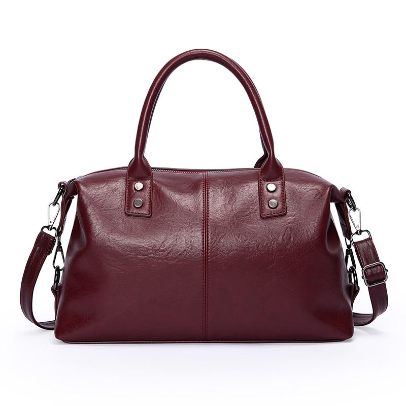

Genuine Brand Luxury Designer Women Bags High Quality Leather Shoulder Crossbody Messenger Tote Bag Large Handbag Purses Sac New червоний