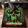 1PC Custom Name Poison Apple Horror Theme Floor Mat Ideal for Living Room, Game Rooms, Office, Bedroom,Floor Mat Playful Design200