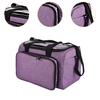 Knitting Tote Bag Crochet Bag Shoulder Bag with Inner Divider Large Portable