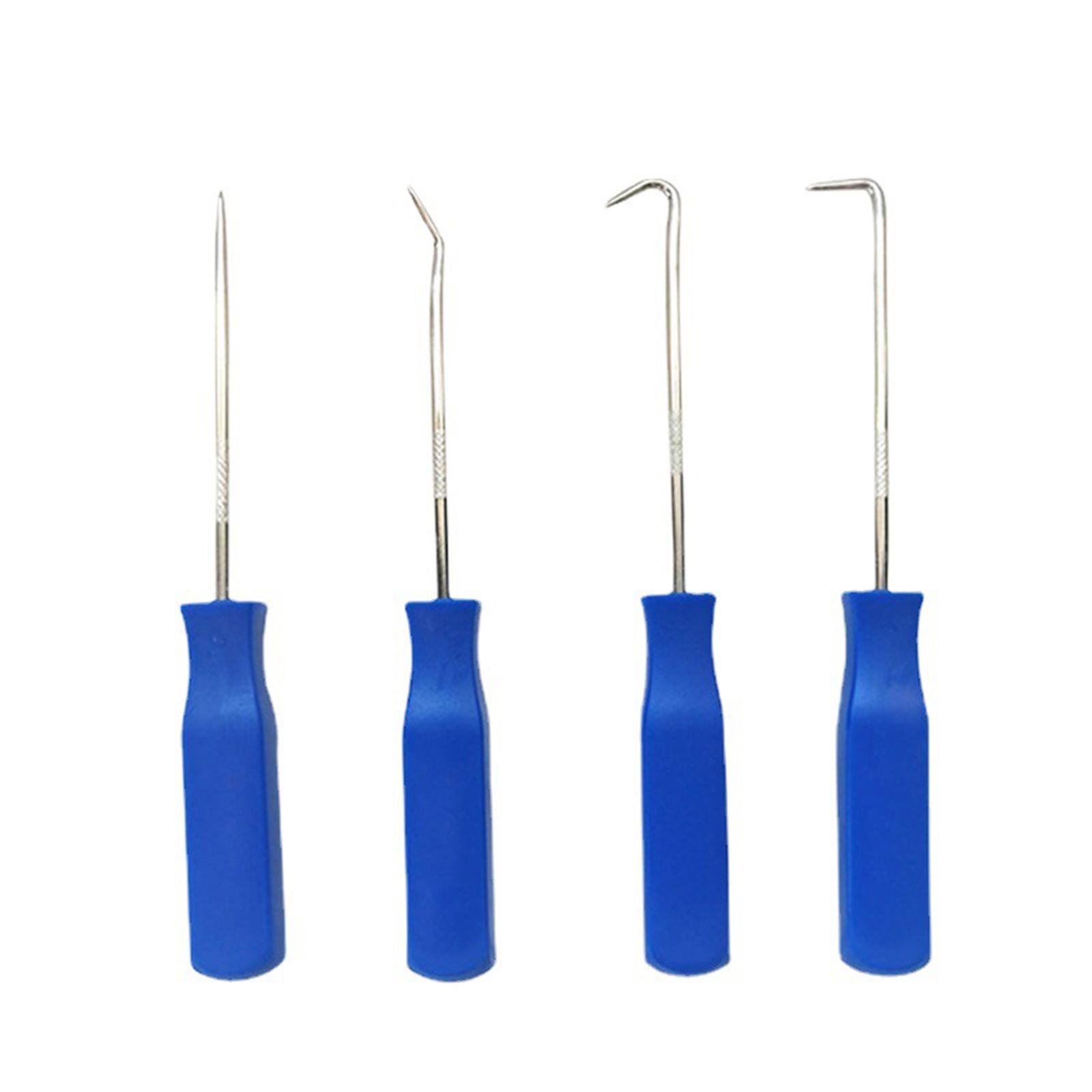 

Набор из 4 инструментов для извлечения сальников с эргономичными нескользящими ручками. Инструмент для извлечения автомобильных сальников для легкого использования при авторемонте.