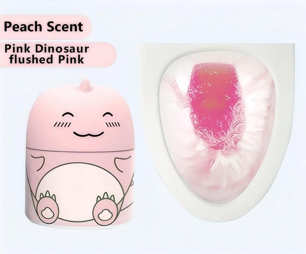 Crazy Toilet Cleaning Tank Cleaner Easy To Use Leaving Looking Fresh Clean and Hygienic Drawstring Design Cute Dinosaur 200g