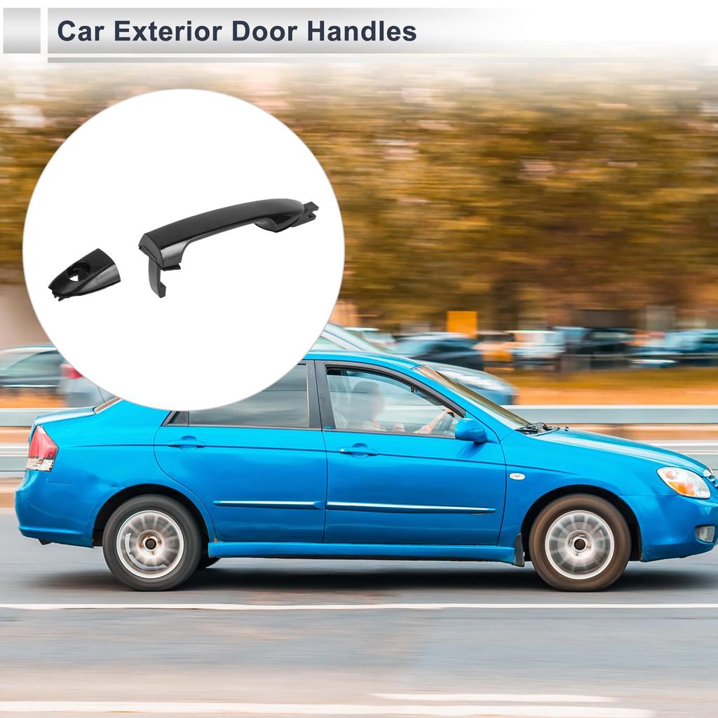 RATCHROLL Front Left Exterior Door Handle for Kia Spectra Cerato Durable Replacement Door Part Number 1 Piece 2005-2015, Handle, 826502F000, ABS,