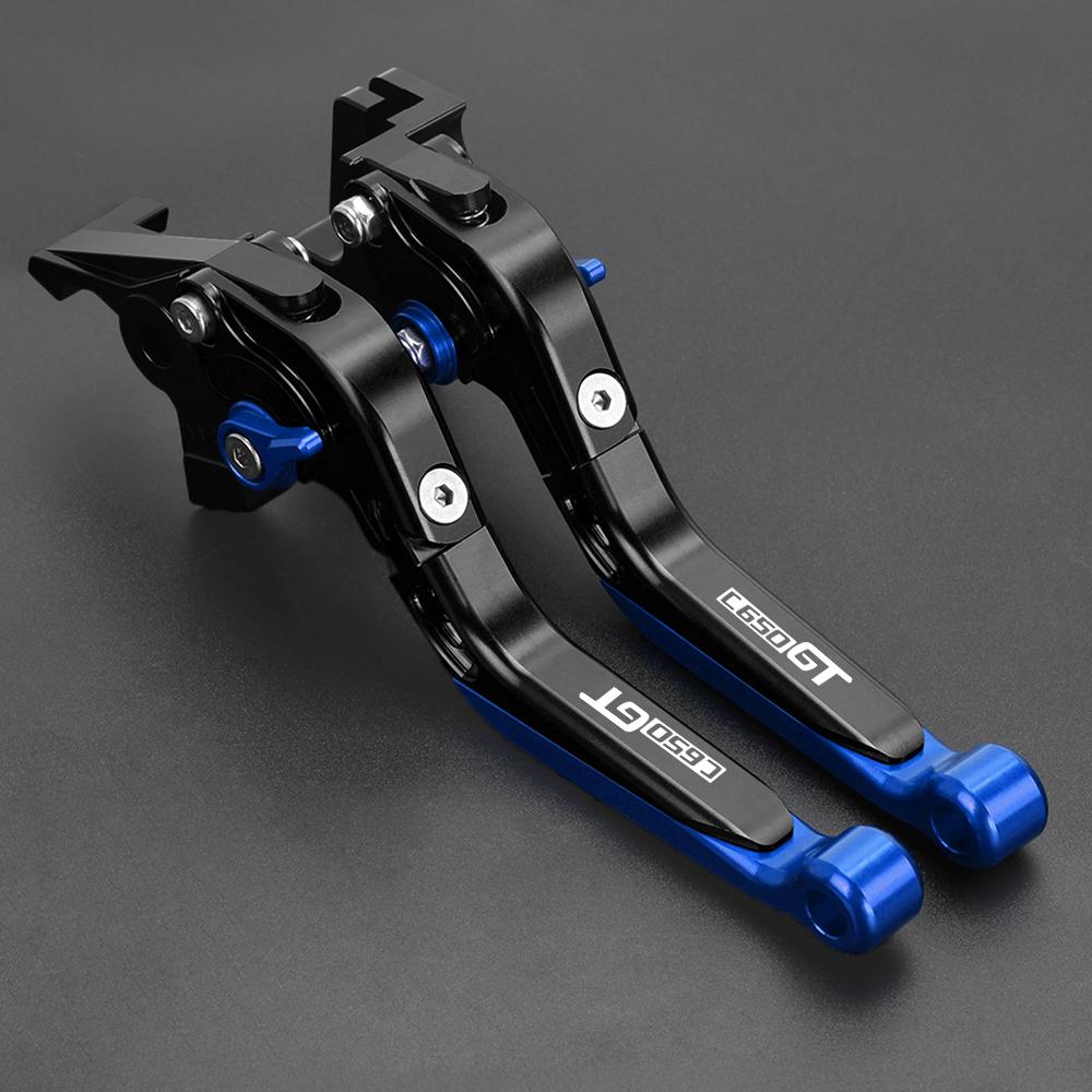 Motorcycle Aluminum Adjustable Brake Clutch Levers Handlebar Hand Grips Ends FOR BMW C650GT C 650 GT Maxi Scooters 2011-2017