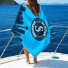 Custom Name Beach Towel Seattle Logo Beach Towel, Soft Microfiber, Gift for Her/Him, Birthday, for Pool, Beach, Travel, Fan gifts