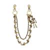 Gothic Punk Style Metal Skull Head Jeans Chain Trendy and Cool Waist Chain For Men And Women Fashion Accessory