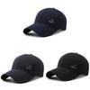 Cotton Baseball Cap With Sun Protection Adjustable For Outdoor Casual Men