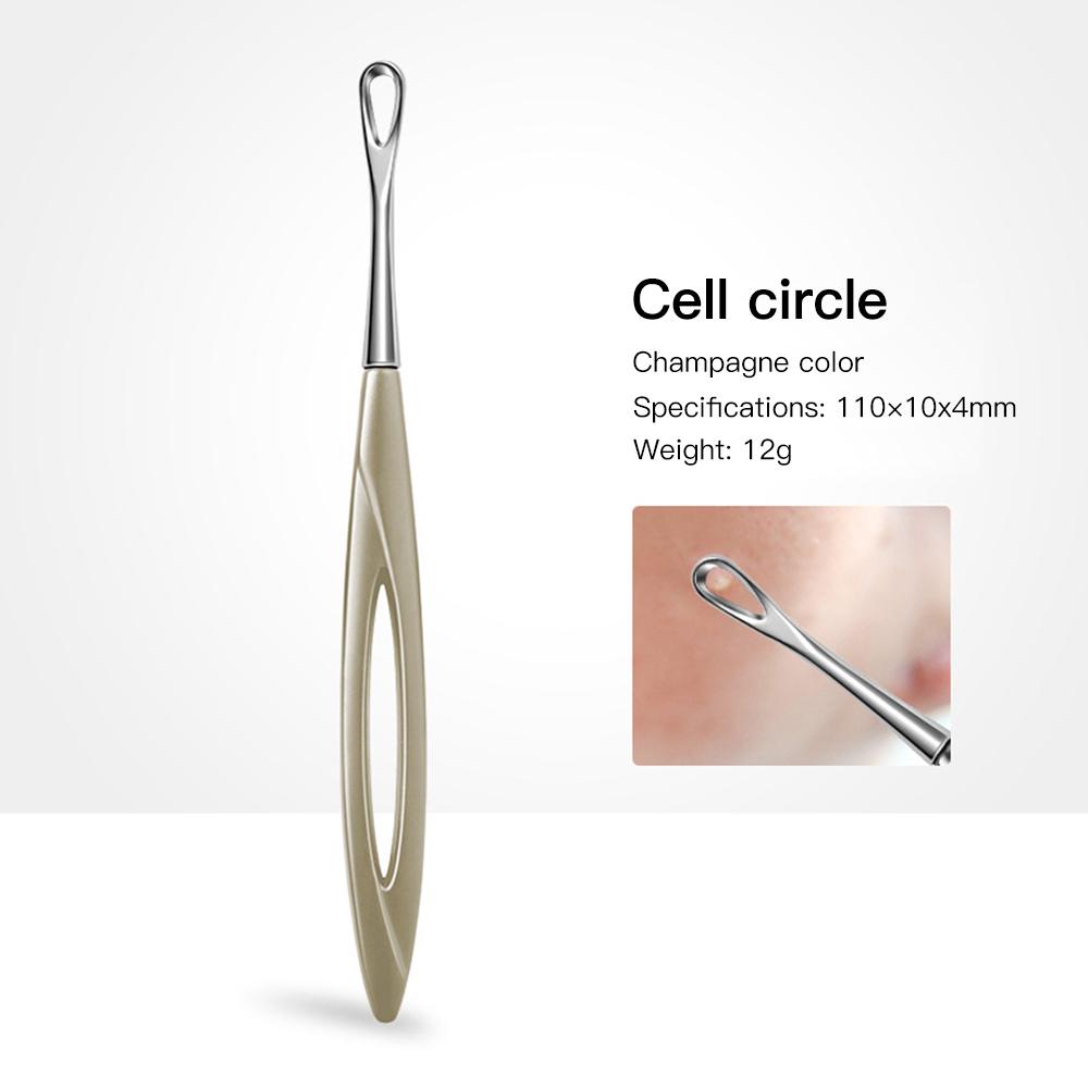 Acne Needle Blackhead Clip Remover Extraction Popper Pore Black Head Cleaner Face Skin Care Deep Cleansing Needle Tool
