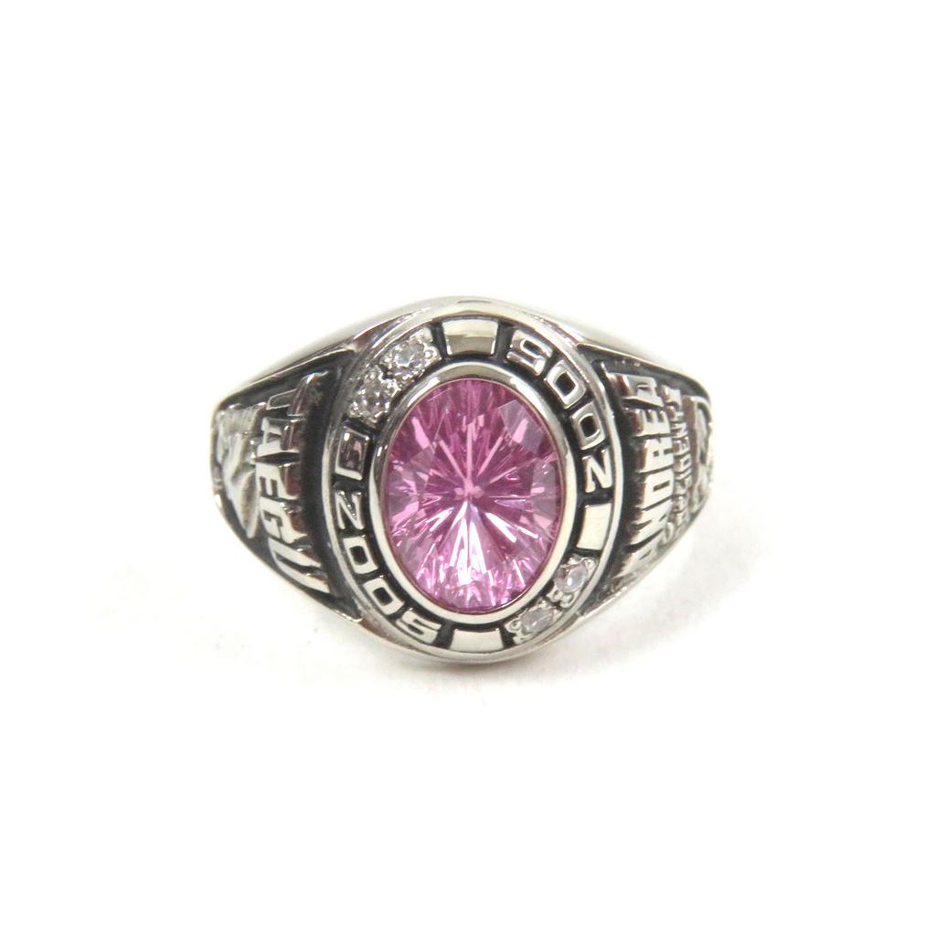 Excellent JOSTENS Ring Diamond 4P 2005-2006 TAEGU ANDREA Accessories Silver Used