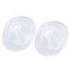 2pcs Silicone Flange for 2 Wearable Breastfeeding Pump Accessories Replacement Flange Cushion Insert Spare Parts