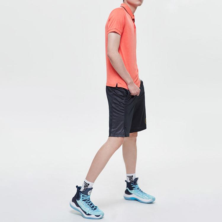 Li Ning Wade Series Running Fitness Sports Shorts Men Shorts Black AAPP043-1