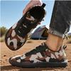 Wide Toe Sneakers for Men Breathable Soft Sole Camouflage Walking Shoes New Military Training Special Off-road Flat Men's Shoes