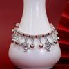 Twelve Zodiac Red String Bracelet with Bell Weaving Hand Chain for Both Men and Women Retro Hand Chain