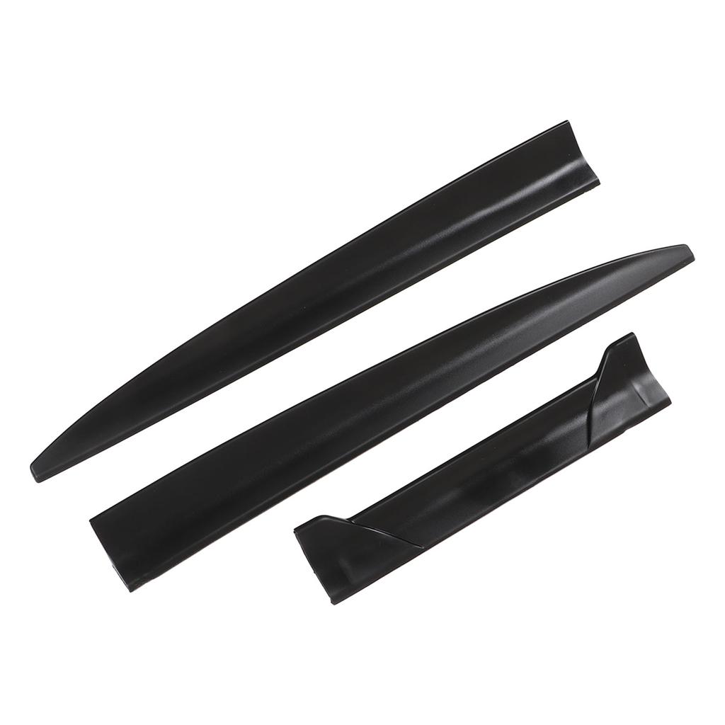 3PCS Car Universal Spoiler Thermal Stability Strong Grip Lightweight Rear Trunk and Window Roof