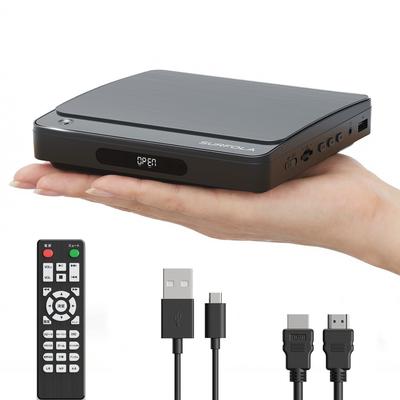 Reproductor Mini DVD Surfola Modelo Especialista en Reproducción Región CPRM USB Incluye HDMI Mando a Distancia e Instrucciones en Japonés no - DVD/CD - Gratis, Compatible,