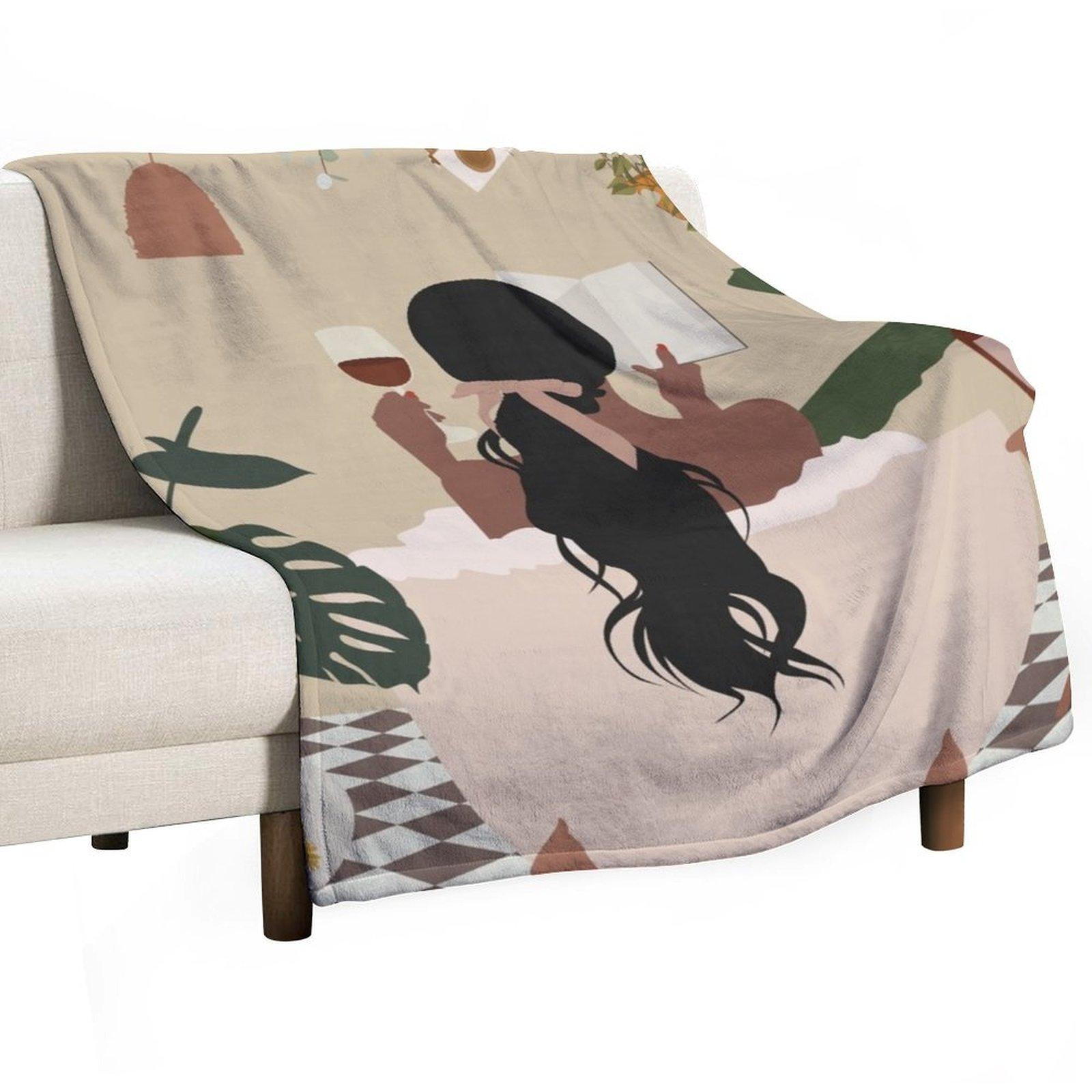 bathroom Throw Blanket Soft Beds Vintage Bed Fashionable Softest Blankets 30x40in