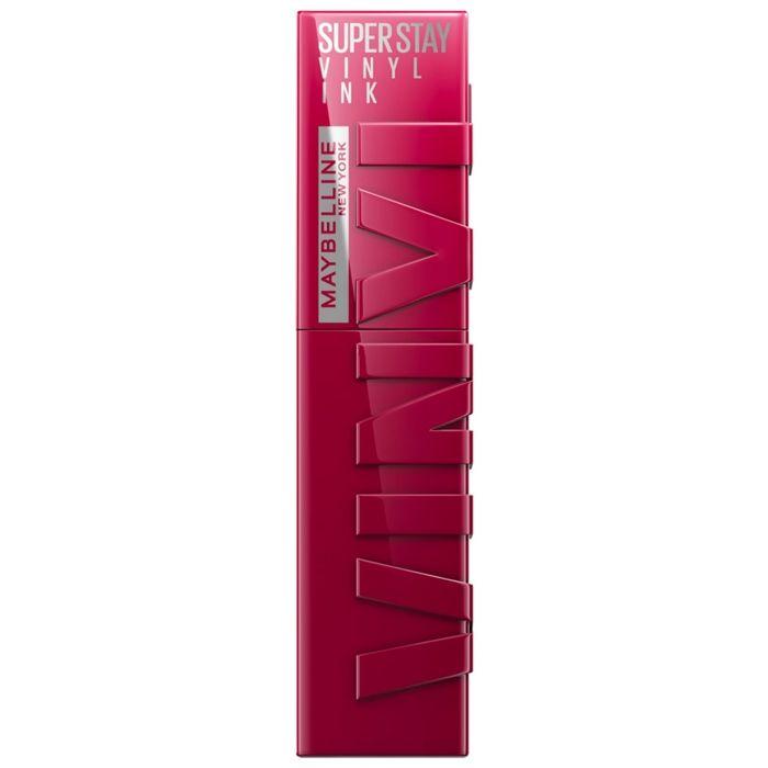 Rouge à lèvres - Maybelline New York - Superstay Vinyl Ink - 30 Unrivaled - Effet Vinyl - 4,2ml