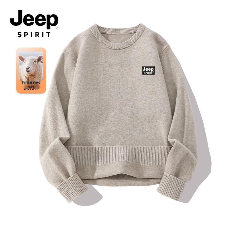 

JEEP SPIRIT Men s Winter Heavyweight Pullover Sweater 2XL