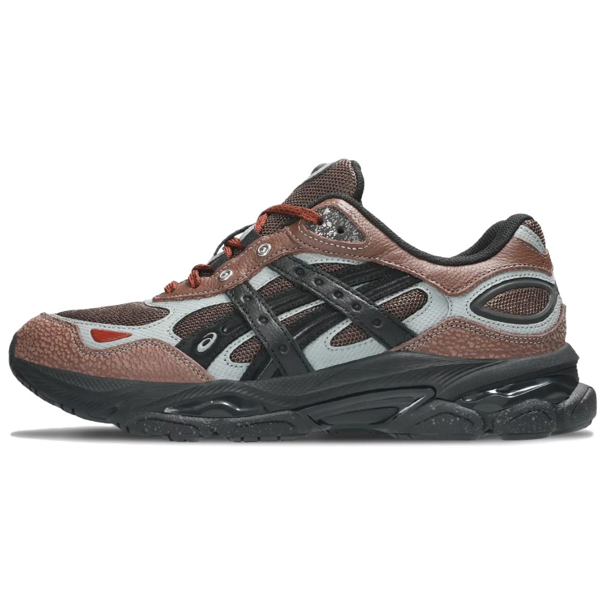 

HAL STUDIOS x ASICS Gel NYC 2.0 Коричневі Унісекс Кросівки Чорно-Червоні 1203A896-200 42