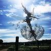 Fairy On Dandelion Statue Gardening Crafts Garden Decorative Ornaments