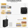 No Punching Automatic Door Closer Pull Cord Door Closers Adjustable Surface Door Stop Bracket Type Automatic Door Closer