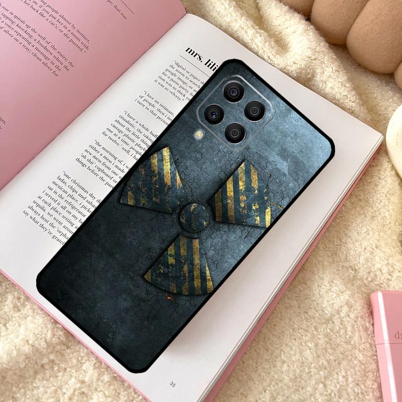 Nuclear Radiation Emblem Case For Samsung Galaxy M12 M14 M11 M13 M15 M06 M16 M36 M56 M31 M53 M32 M52 M35 M55 M34 M54