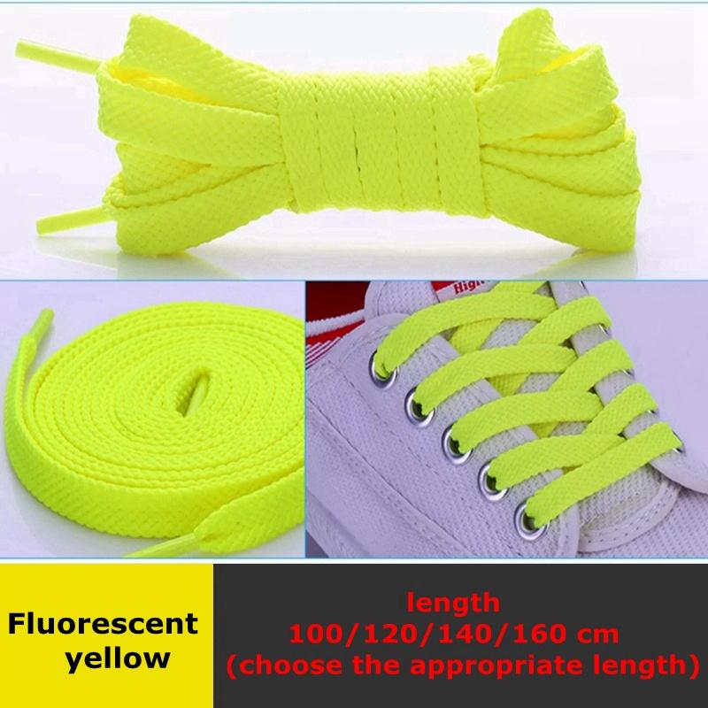 26 Colors Quality Classic Shoelaces for Sneakers Shoe laces flattened Casual Shoelace Elastic Laces 100/120/140/160CM Strings