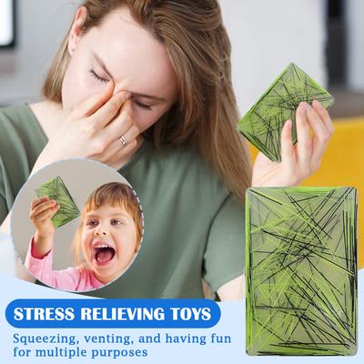 Giocattoli in Silicone per Peeling della Pelle Giocattoli Decompressivi per Deviare Ansia e Stress per Migliorare la Concentrazione