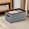 Folding Clothes Storage Basket for Closet and Bedroom Organization