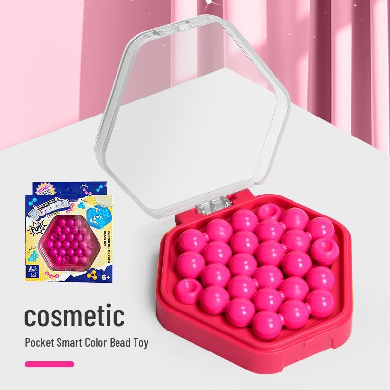 

Карманные пиксельные волшебные бусины: Головоломка, взрывающая мозг, логическая и интеллектуальная игрушка для детей