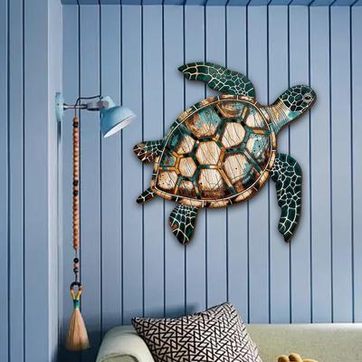 Décor Mural Animal Marin, Décoration Murale, Décoration 2D Thème Plage, Décoration Suspendue Côtière pour