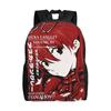 Zaino Neon Genesis Evangelion EVA Borsa Ita Ayanami Rei Mochila Quotidiano Scuola Superiore Robusto Zaino a Spalla