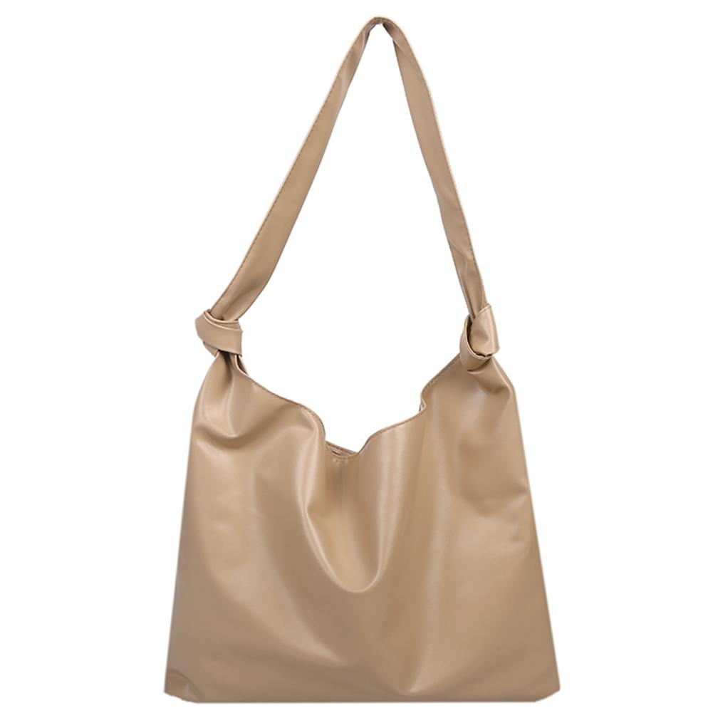 

Модная женская однотонная сумка-тоут из искусственной кожи большой емкости