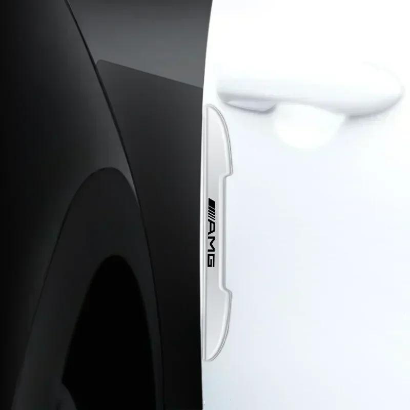 Transparent TPU Car Door Anti-Collision Protector Strip Sticker For Mercedes Benz A C E S Class AMG CLA CLS W204 W212 W213