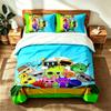 Sprunki (19) 3pc Set Suitable for Master Bedrooms Soft and Comfortable an Ideal Gift for Family and Friends Includes One Duvet Cover and Two Pillowcas