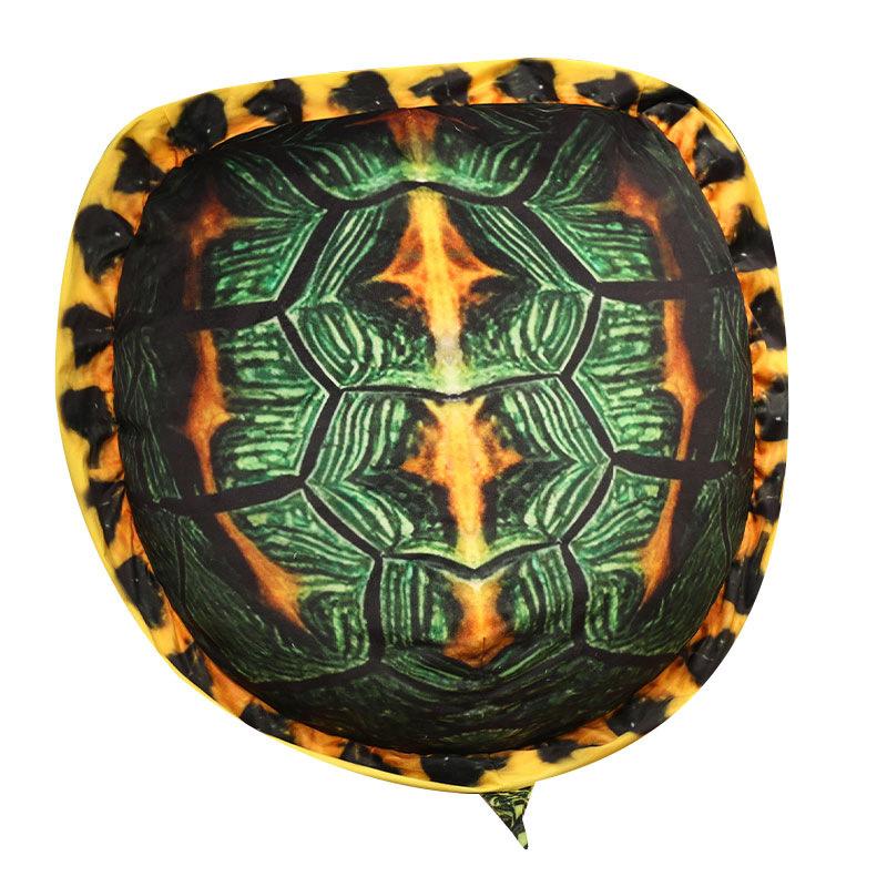Creative Simulation Turtle Shell Throw Pillow Plush Toy Wearable Turtle Shell Doll Girl Doll Performance Props