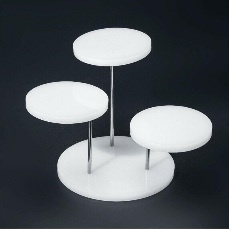 

Подставка для кексов, акриловая подставка для украшения, торта, десерта, вечеринки, декор S белый